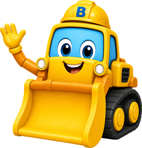 Benny the yellow bulldozer
