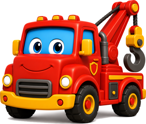 Tank the red tow truck