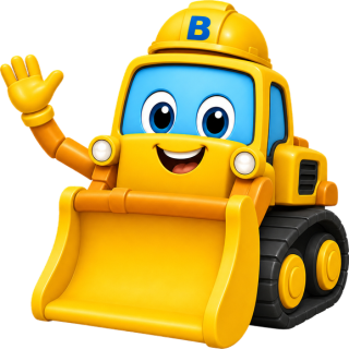 Benny the yellow bulldozer