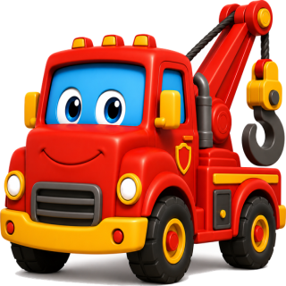 Tank the red tow truck